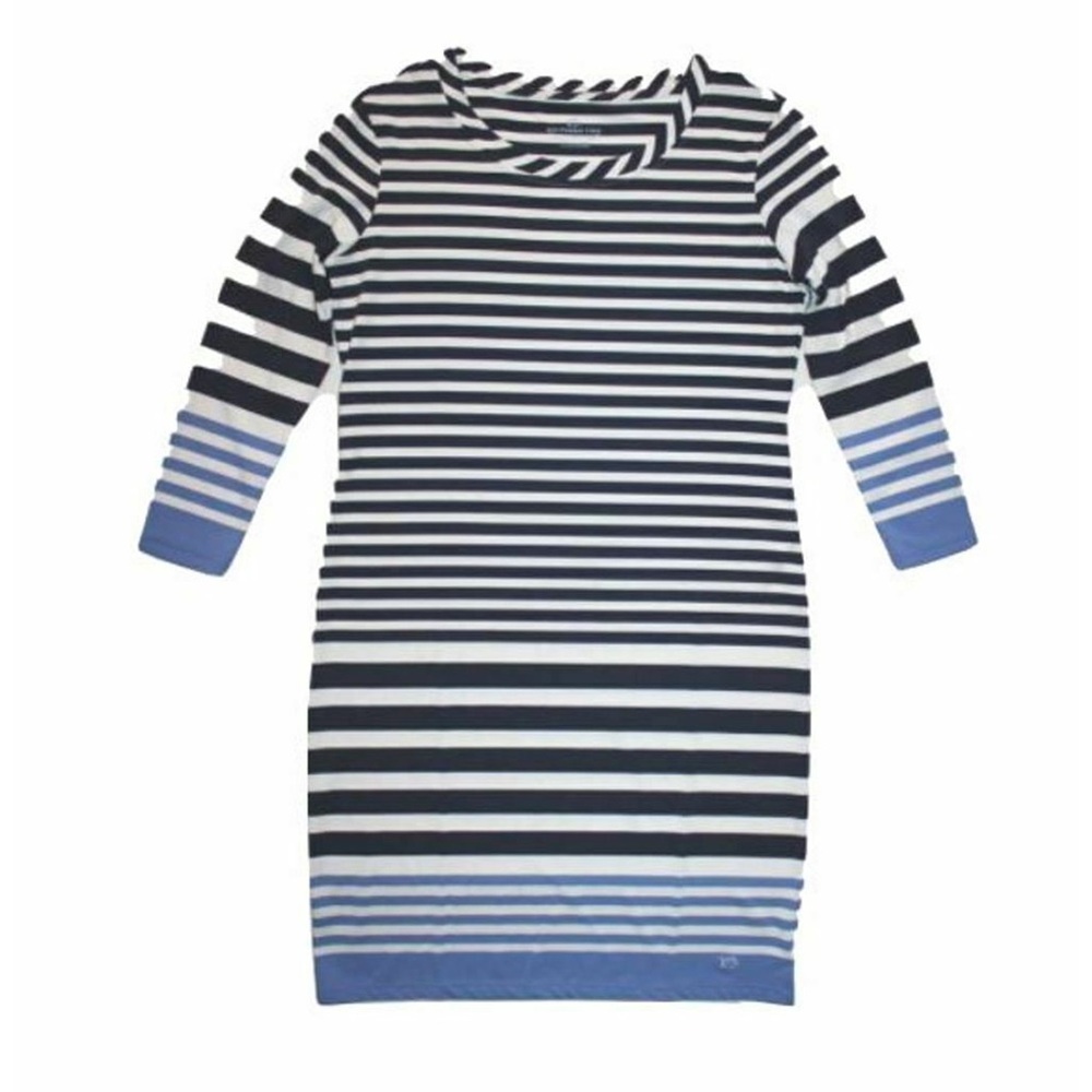 Camille “Nautical Navy” Performance Dress Medium - Picture 3 of 4